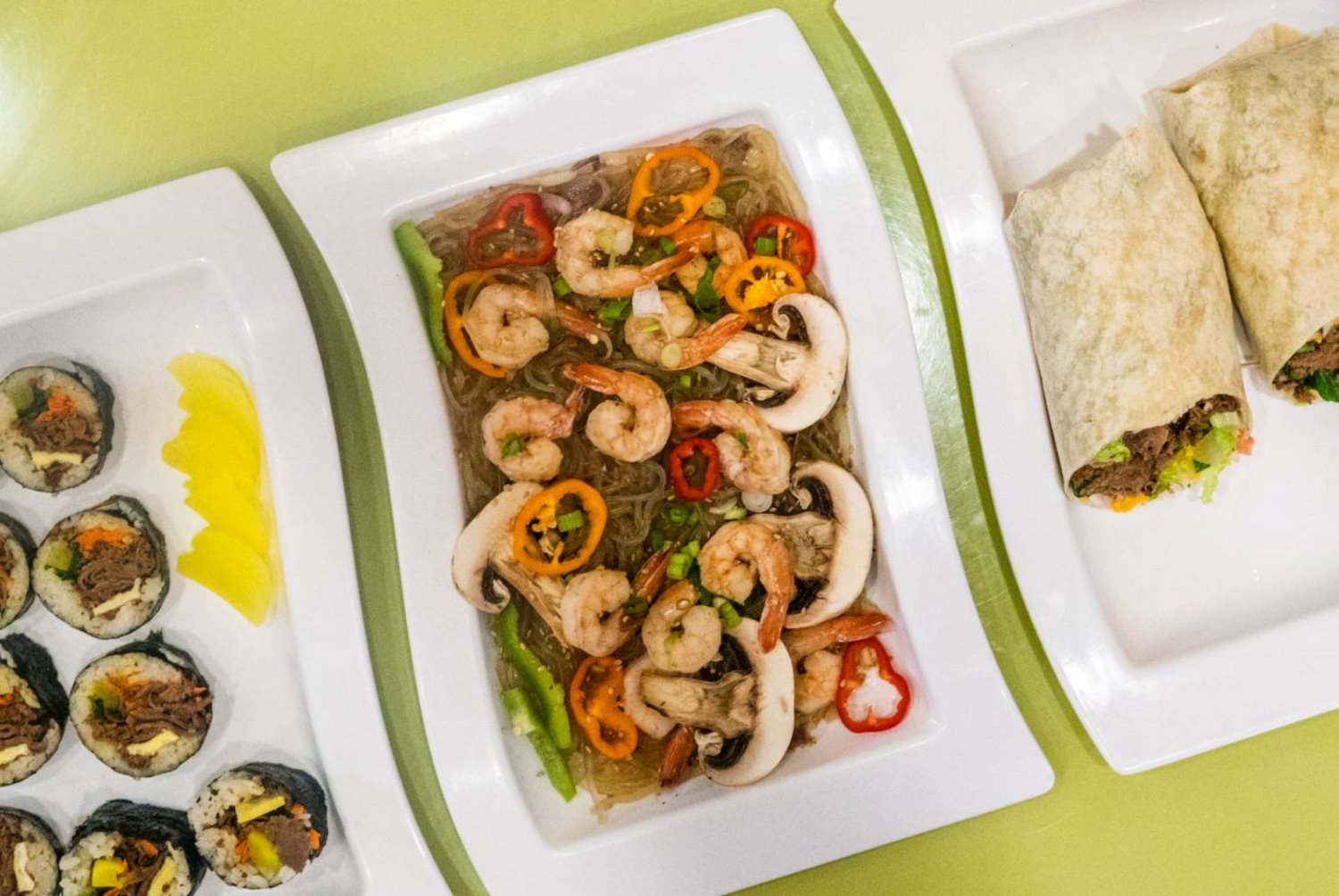 Food photography — plated dish